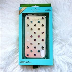 Kate Spade silicons iPhone XR Max case